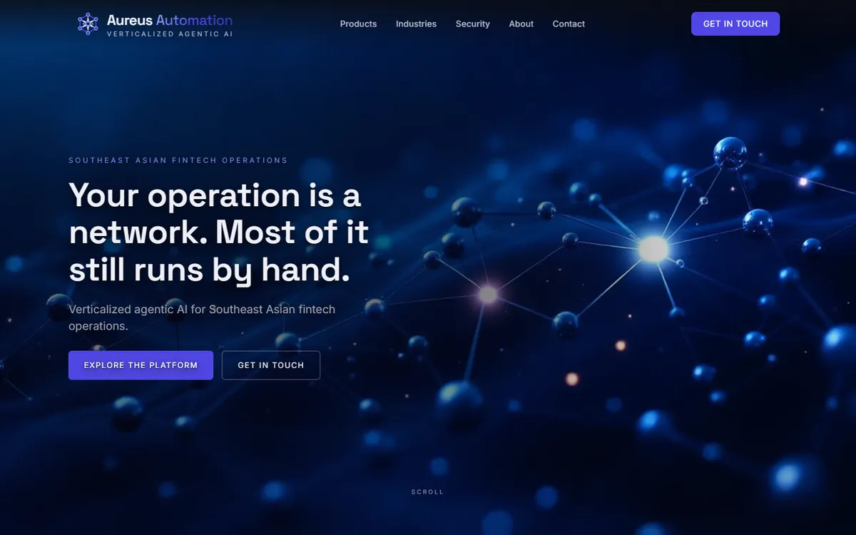 Aureus Automation website