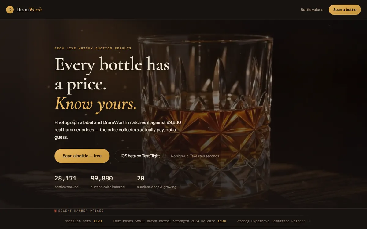 DramWorth website